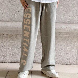 ESSENTIALS FEAR OF GOD 24SS New Large Logo Collection Sweatpants